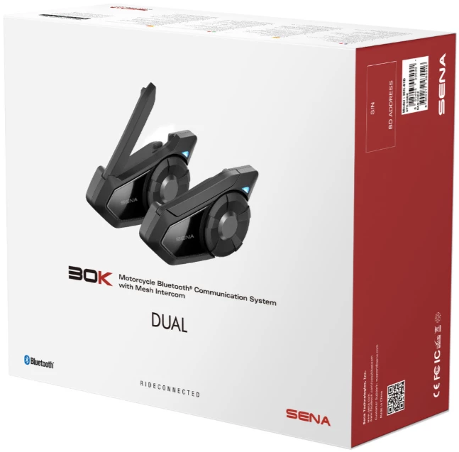 SENA 30K Dual Bluetooth Headset 3 SENA 30K Dual Bluetooth Headset