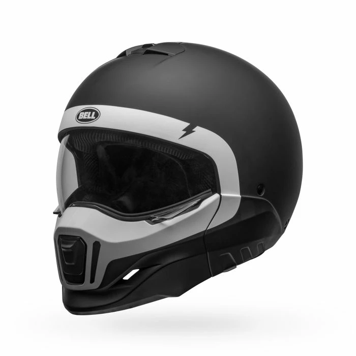 BELL Broozer Cranium Matte Black/White Helmet 3 BELL Broozer Cranium Matte Black/White Helmet