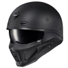 Scorpion EXO Covert-X Helmet 1 Scorpion EXO Covert-X Helmet -Motorcycle Helmets shop CovertX MatteBlack 34Front