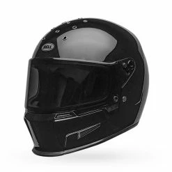BELL Eliminator Gloss Black Helmet -Motorcycle Helmets shop ELIMINATOR20BLACK203