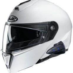 HJC I90 Modular Helmet With Smart HJC 20B Bluetooth Headset