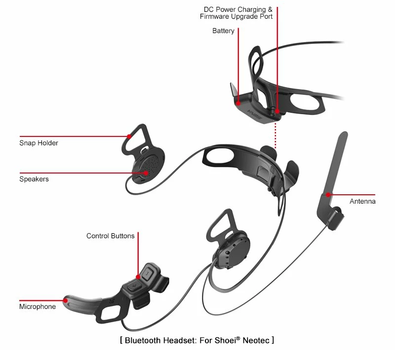 SENA 10U Bluetooth Headset 4 SENA 10U Bluetooth Headset - Image 2