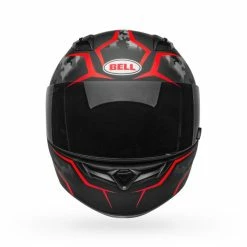 BELL Qualifier Stealth Camo Matte Black/Red Helmet -Motorcycle Helmets shop QUALIFIER20STEALTH20CAMO20MATTE20BLACK RED2