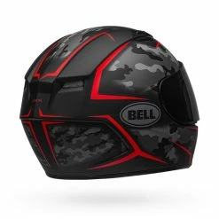 BELL Qualifier Stealth Camo Matte Black/Red Helmet -Motorcycle Helmets shop QUALIFIER20STEALTH20CAMO20MATTE20BLACK RED7