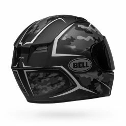 BELL Qualifier Stealth Camo Matte Black/White Helmet -Motorcycle Helmets shop QUALIFIER20STEALTH20CAMO20MATTE20BLACK WHITE7