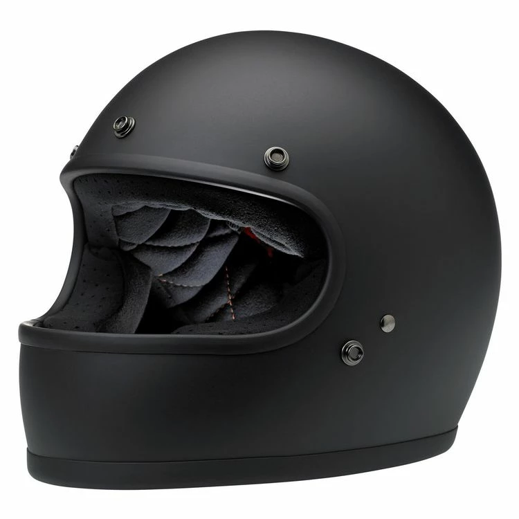 Biltwell Gringo Flat Black XLarge Helmet CLOSEOUT! 3 Biltwell Gringo Flat Black XLarge Helmet CLOSEOUT!