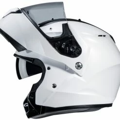 HJC C91 Modular Helmet 11 HJC C91 Modular Helmet -Motorcycle Helmets shop c9120sf20pearl20wht20open