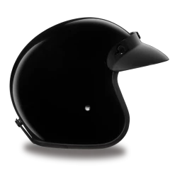 Daytona Cruiser Jr Helmets-CRUISER-JR 7 Daytona Cruiser Jr Helmets-CRUISER-JR -Motorcycle Helmets shop cruiser20black20right20side