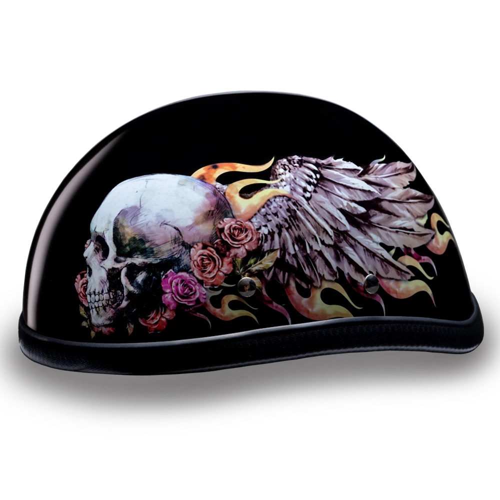 Daytona Eagle Skull Wings Size Medium Novelty Helmet CLOSEOUT! 3 Daytona Eagle Skull Wings Size Medium Novelty Helmet CLOSEOUT!
