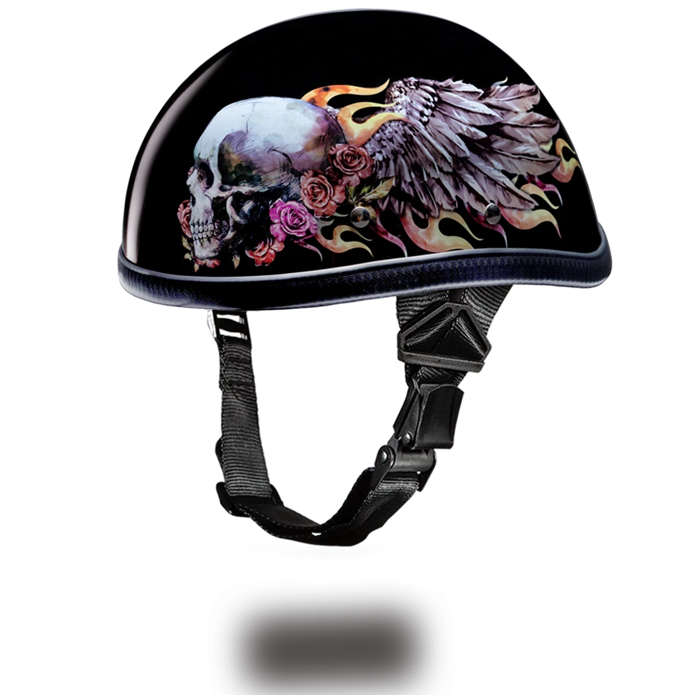 Daytona Eagle Skull Wings Size Medium Novelty Helmet CLOSEOUT! 4 Daytona Eagle Skull Wings Size Medium Novelty Helmet CLOSEOUT! - Image 2