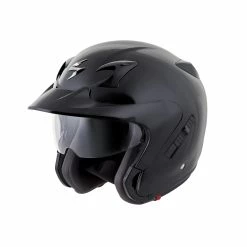 Scorpion EXO-CT220 Metallics 7 Scorpion EXO-CT220 Metallics -Motorcycle Helmets shop exo ct220 black front angle left visor 1