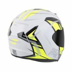 Scorpion EXO-R320 Endeavor Helmet 12 Scorpion EXO-R320 Endeavor Helmet -Motorcycle Helmets shop exo r320 endeavor white hiviz right rear