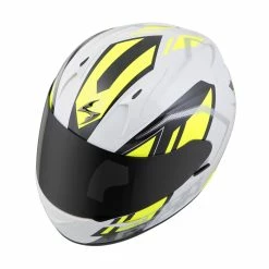 Scorpion EXO-R320 Endeavor Helmet 13 Scorpion EXO-R320 Endeavor Helmet -Motorcycle Helmets shop exo r320 endeavor white hiviz top ang