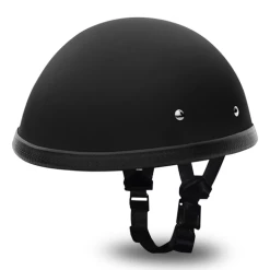 Daytona EZ Rider Dull Black Size: Small Novelty Helmet CLOSEOUT