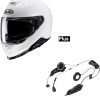 HJC I71 Plus SmartHJC 50b Bluetooth Headset -Motorcycle Helmets shop hjc20i7120white