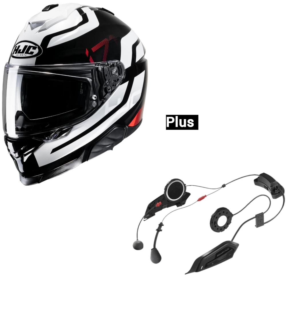 HJC I71 Plus SmartHJC 50b Bluetooth Headset 3 HJC I71 Plus SmartHJC 50b Bluetooth Headset