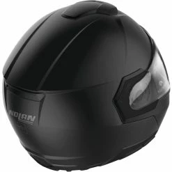 Nolan N90-3 Modular Helmet -Motorcycle Helmets shop nolan20n90 320flat20black20rear 1