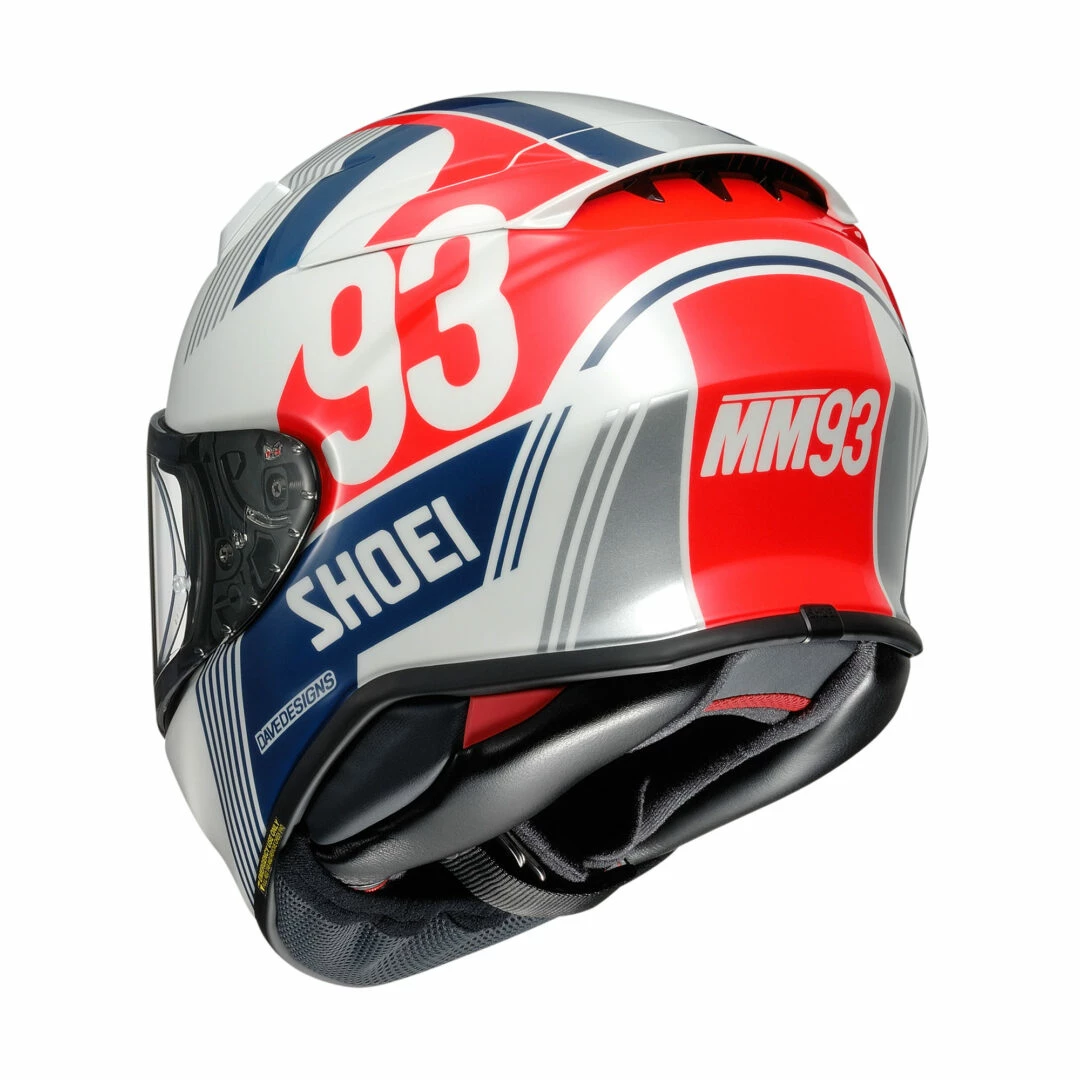 SHOEI RF-1400 MM93 Collection Retro TC10 Full Face Helmet 4 SHOEI RF-1400 MM93 Collection Retro TC10 Full Face Helmet - Image 2