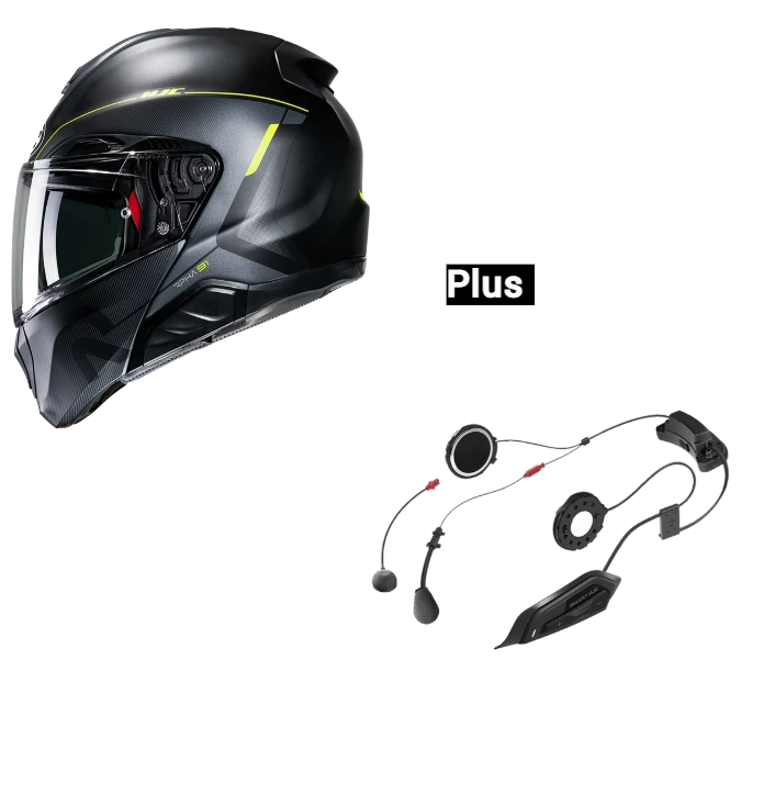 HJC RPHA 91 Combust Premium Modular Plus 21b Bluetooth Headset 3 HJC RPHA 91 Combust Premium Modular Plus 21b Bluetooth Headset