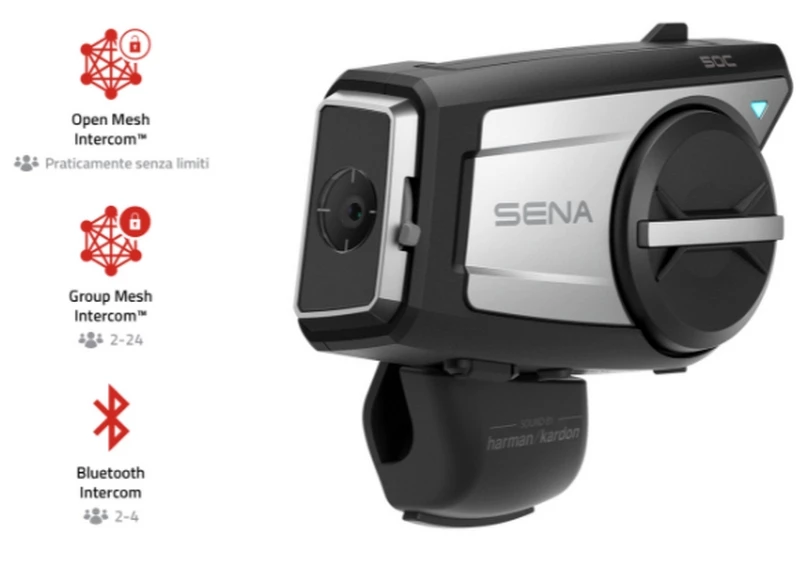 SENA 50C Premium 4k Camera And Bluetooth Headset 4 SENA 50C Premium 4k Camera And Bluetooth Headset - Image 2