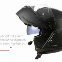 SENA Impulse Modular Bluetooth Helmet 11 SENA Impulse Modular Bluetooth Helmet -Motorcycle Helmets shop sena20impulse20matte20black20open