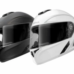 Sena Outrush R Bluetooth Modular Helmet -Motorcycle Helmets shop sena20outrush20r2020white20black