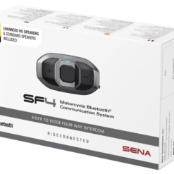 SENA SF4 BLUETOOTH COMMUNICATION SYSTEM HD SF4-02 SINGLE